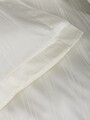 Set cuvertura matlasata dubla Bamboo, Bamboo Stripe - Ecru, Cotton Box, 60% bumbac satinat/40% bambus