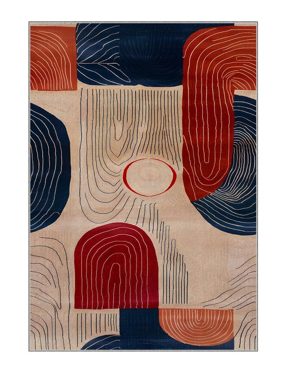 Covor, BSR-2, 100x180 cm, Bumbac/Poliester, Multicolor - view 5