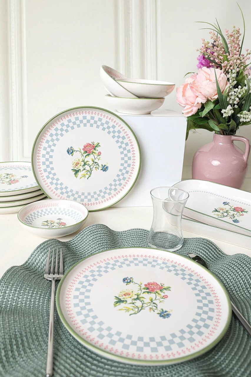 Set de mic dejun (12 piese), L'essentiel Maison, 275KRM2535, Bol pentru sos: 13 cm (4 bucăți), Alb - view 5