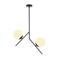 Lustra, Dolunay - 144-AV, Sheen, 43 x 15 x 74 cm, 1 x E27, 40W, negru