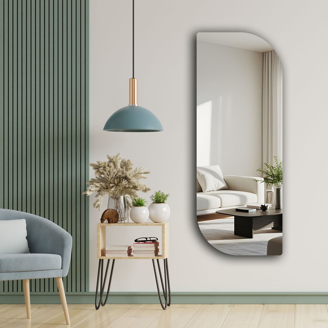 Oglinda decorativa Hanah Home 52135Ayna-005 52x135 cm OGLINDA (Grosime: 4 mm) Multicolor