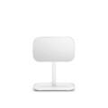 Oglinda cosmetica, Brabantia, White, reglabila la 360 grade, factor marire x 5, 20x12.6x28.3 cm, polipropilena, alb