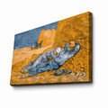 Tablou decorativ, 4570VANGOGH062, Canvas, Lemn, Multicolor