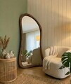 Oglinda Cheval, Hanah Home, Asimetrik Mirror, 80x180x1.5 cm, Maro