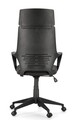 Scaun de birou Damon, Bizzotto, poliester, negru