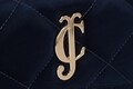 Geanta Juicy Couture 153, 23x5x12 cm, piele ecologica, albastru inchis