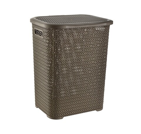Cos de rufe, Heinner, 69 L, plastic, maro