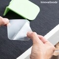 Set 2 recipiente de bucatarie cu adeziv detasabil + lingurite, Handstore InnovaGoods, 420 ml