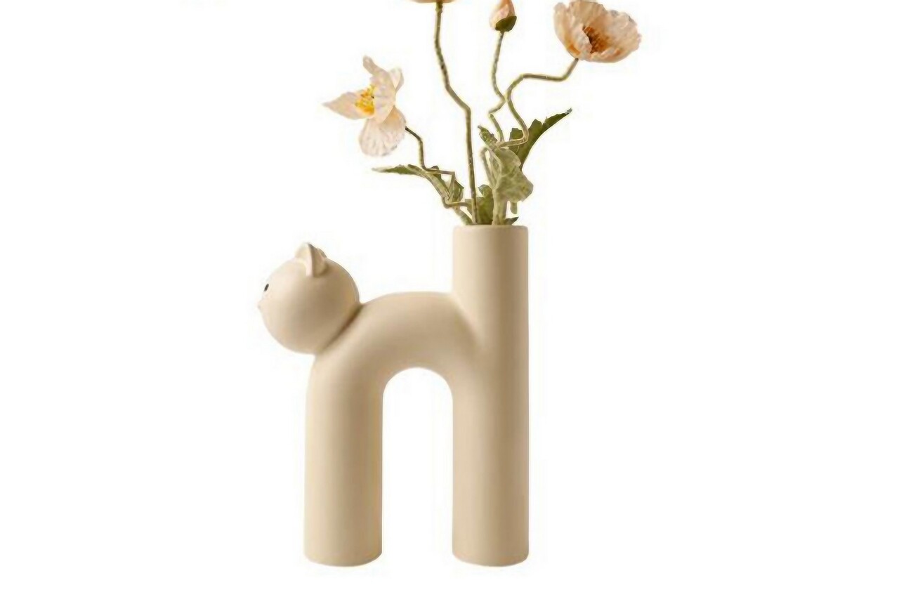 Vaza, CY0105, Ceramica, Crem