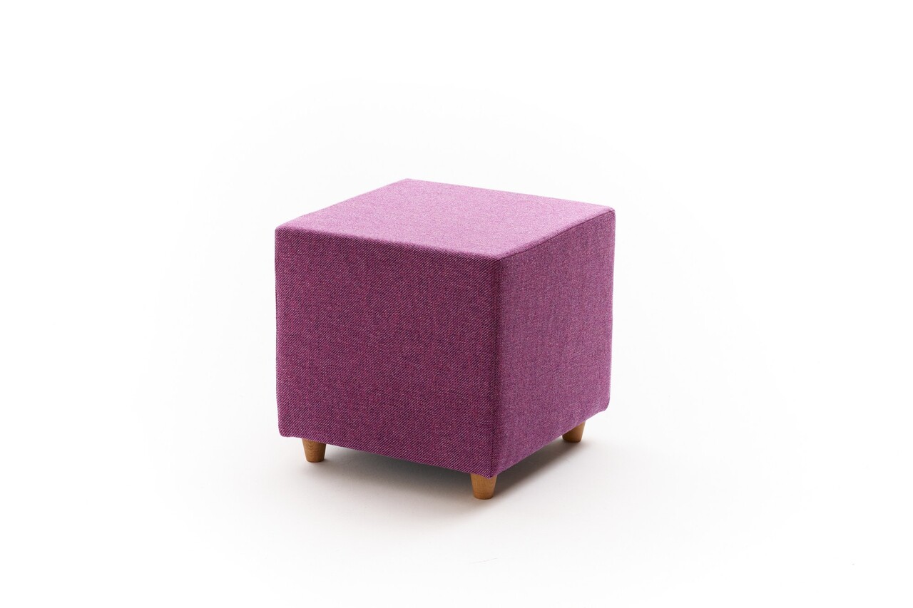 Taburet, Atelier del Sofa, 825BLC5166, Lemn, Lila - view 4