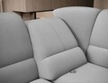 Coltar extensibil dreapta 3 locuri ELTAP, RT-03NU, Siber, 270x186x93 cm, lemn/poliester, gri deschis