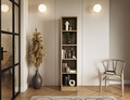Raft de perete ELTAP, Craft, 40x40x180 cm, PAL/PVC, stejar