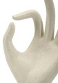 Figurina /sculptura decorativa Ok Stons, Mauro Ferretti, 14x10x24 cm, polirasina, crem