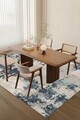 Covor, CLR-7269-HALI-112, 80x250 cm, Poliester, Albastru