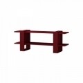 Comoda TV, Homitis, Certo - Claret Red, 33.5x117x44.5 cm