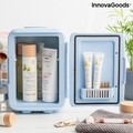 Mini frigider pentru produse cosmetice Kulco InnovaGoods, 48W, albastru
