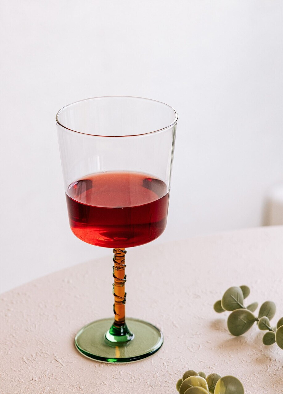 Pahar de vin Hermia 280TMA1983 Sticla Galben