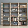 Biblioteca, Hommy Craft, City 3 845HCT3621, 184.6 x 170 x 24.2 cm, pal melaminat, nuc/crem