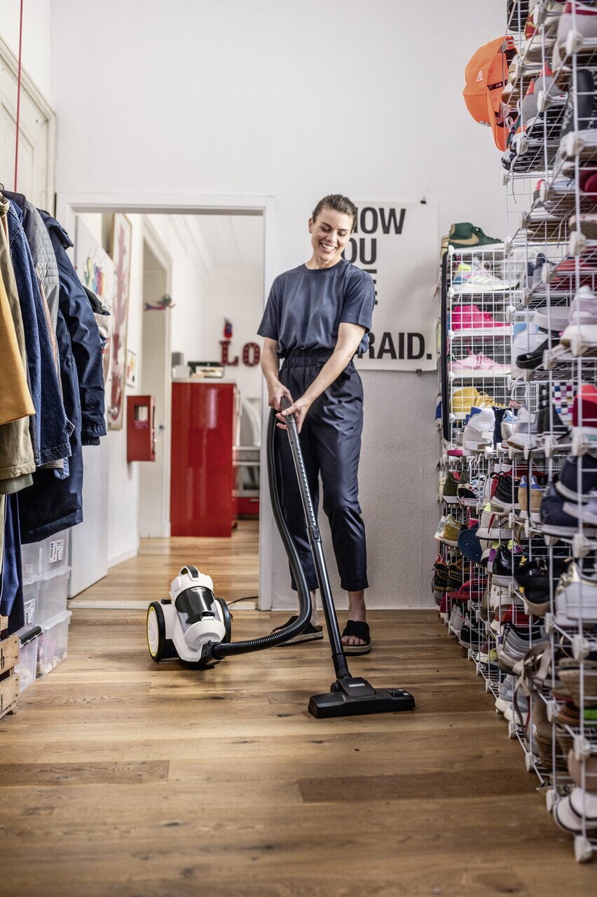 Aspirator VC 3, Karcher, alb/negru — imaginea 3