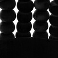 Scaun Bubble Beam, Homla, 56.5x52x87 cm, metal/catifea din poliester, negru