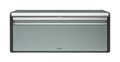 Cutie depozitare paine, Brabantia, Fall Front Metallic Mint, 46.5 x 18.7 cm, inox