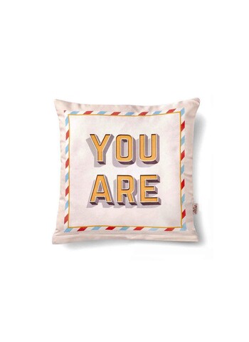 Perna decorativa, yst0359, 40x40x5 cm, multicolor