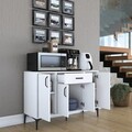 Dulap multifunctional, Rani, JE136, Alb