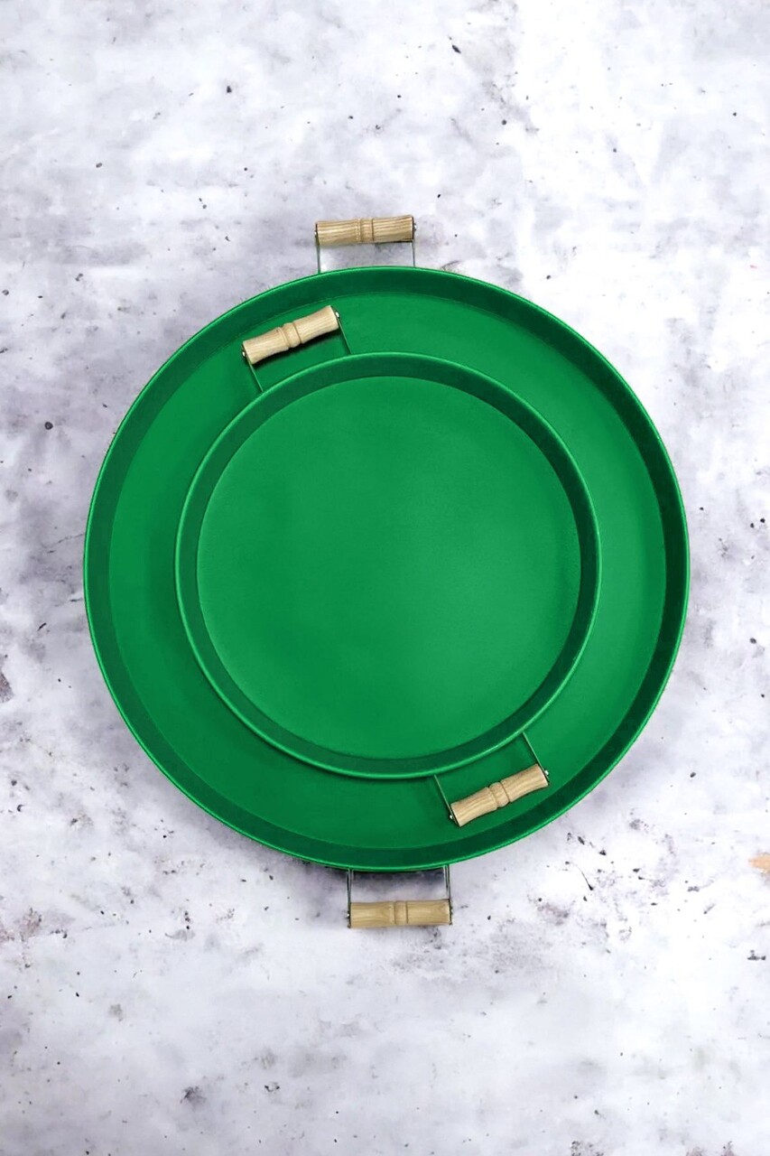 Set de tavi, Hermia, 289ALV1108, Dimensiune: 51 x 51 cm x 3 cm (1 bucată), Verde - view 3