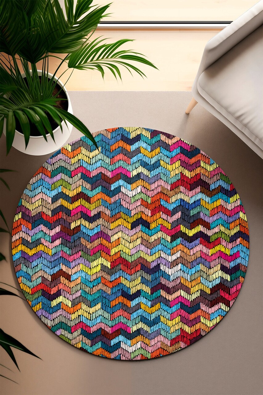 Covor (180 cm) CT-2380 Y Multicolor