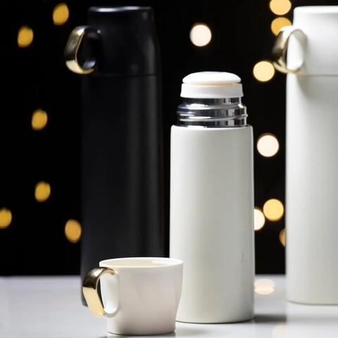 Termos royal, ambition, 350 ml, inox, alb