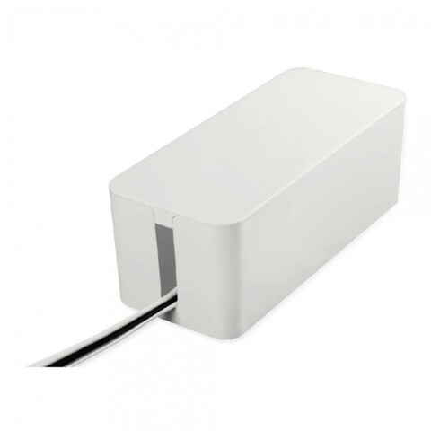 Organizator pentru cabluri confortime, 23x11x12 cm, plastic, alb
