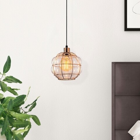 Candelabru, sheen, safderun - 401-s, e27, 100 w, metal/sticla