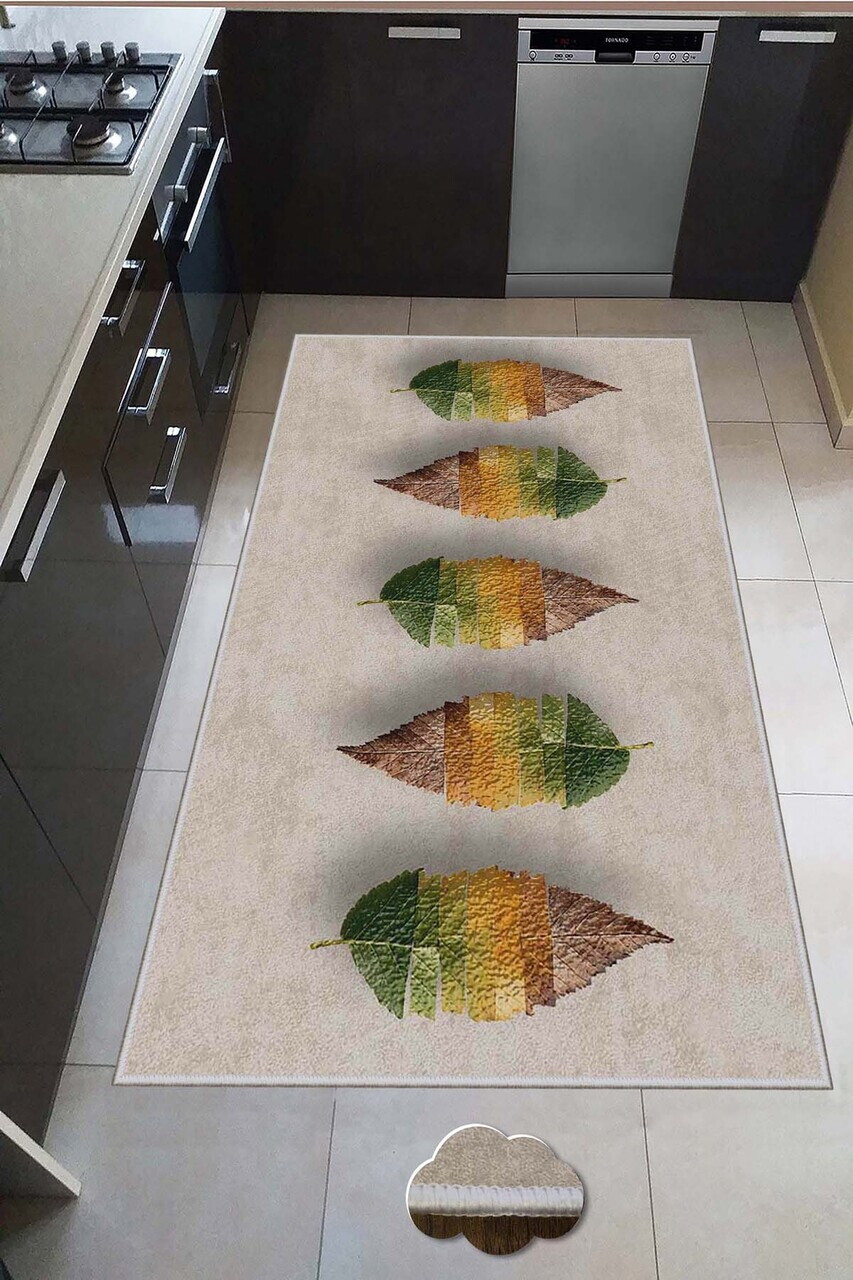 Covor Hmnt567 80x300 cm Poliester Multicolor