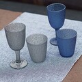 Set 3 pahare Davor, Tognana Porcellane, 280 ml, sticla, gri