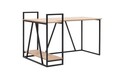 Birou, Arnetti, Lissa Kose, 140x90x85 cm, PAL, Safir / Negru
