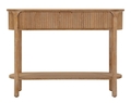 Consola Gothenburg, Mauro Ferretti, 110x40x80 cm, lemn de brad/MDF/fier, maro