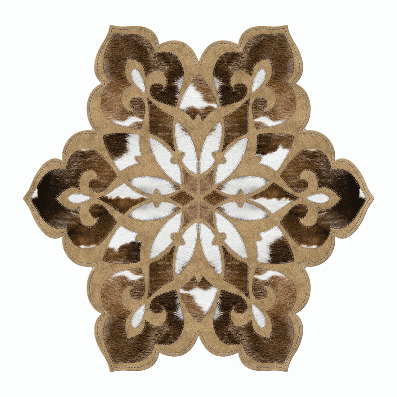 Covor (100 x 100), Aln600129Ka17, 100x100 cm, Maro - view 3
