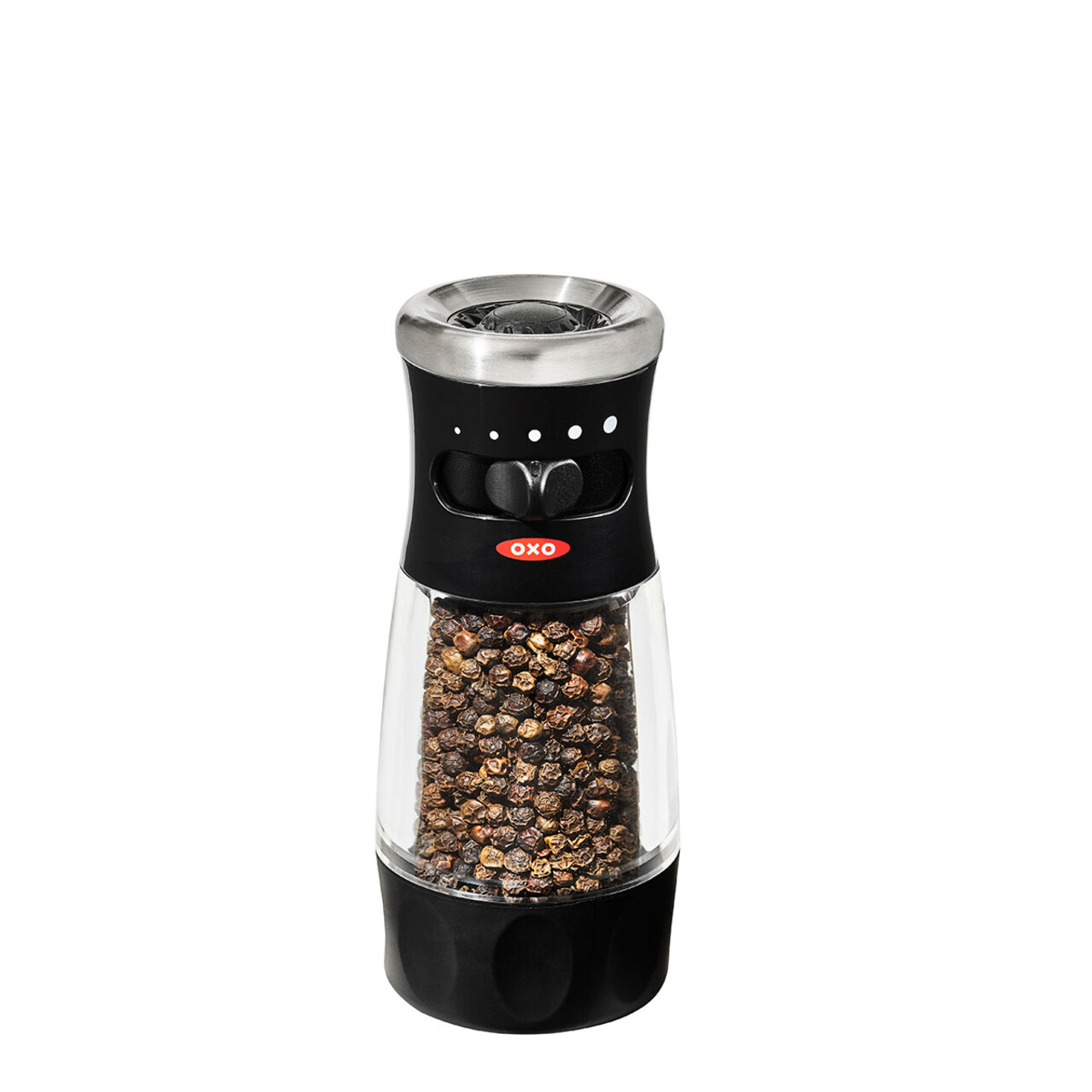 Rasnita pentru piper, 19,5 cm, acrilic, "SoftWorks" - OXO - imagine 3