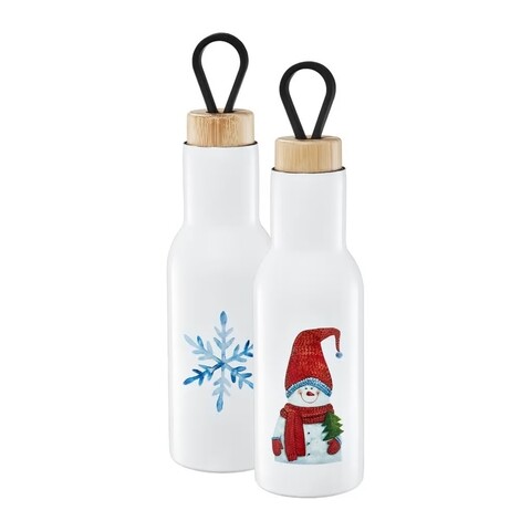 Sticla termos om de zapada, forest, ambition, 400 ml, inox
