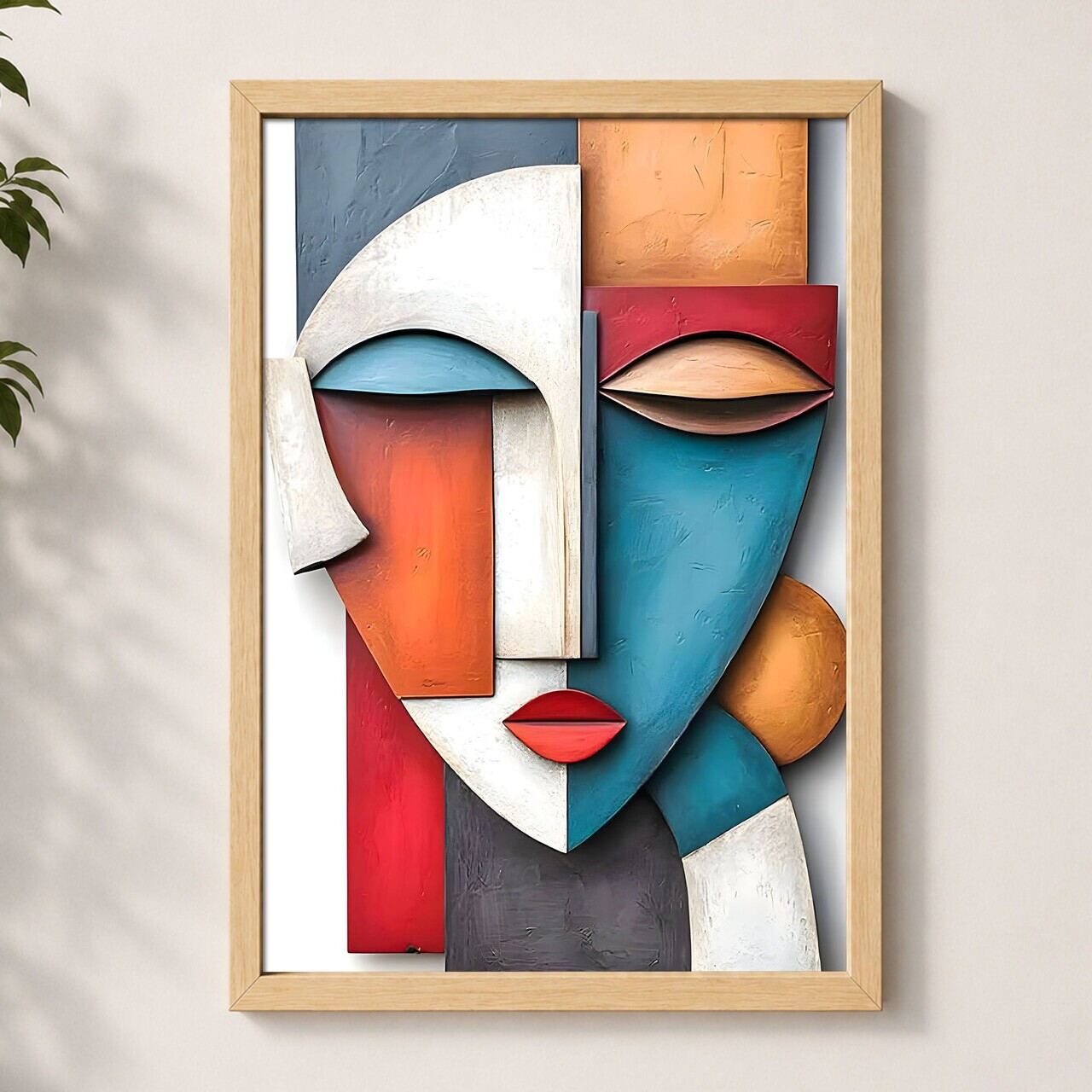 Tablou decorativ, 3752AACT-011, Fundal: 100% MDF (Grosime: 2,7 mm) Vopsire: Imprimare UV, Multicolor