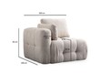 Coltar, Atelier del Sofa, 560ARE4107, Lemn de fag / PAL, Bej