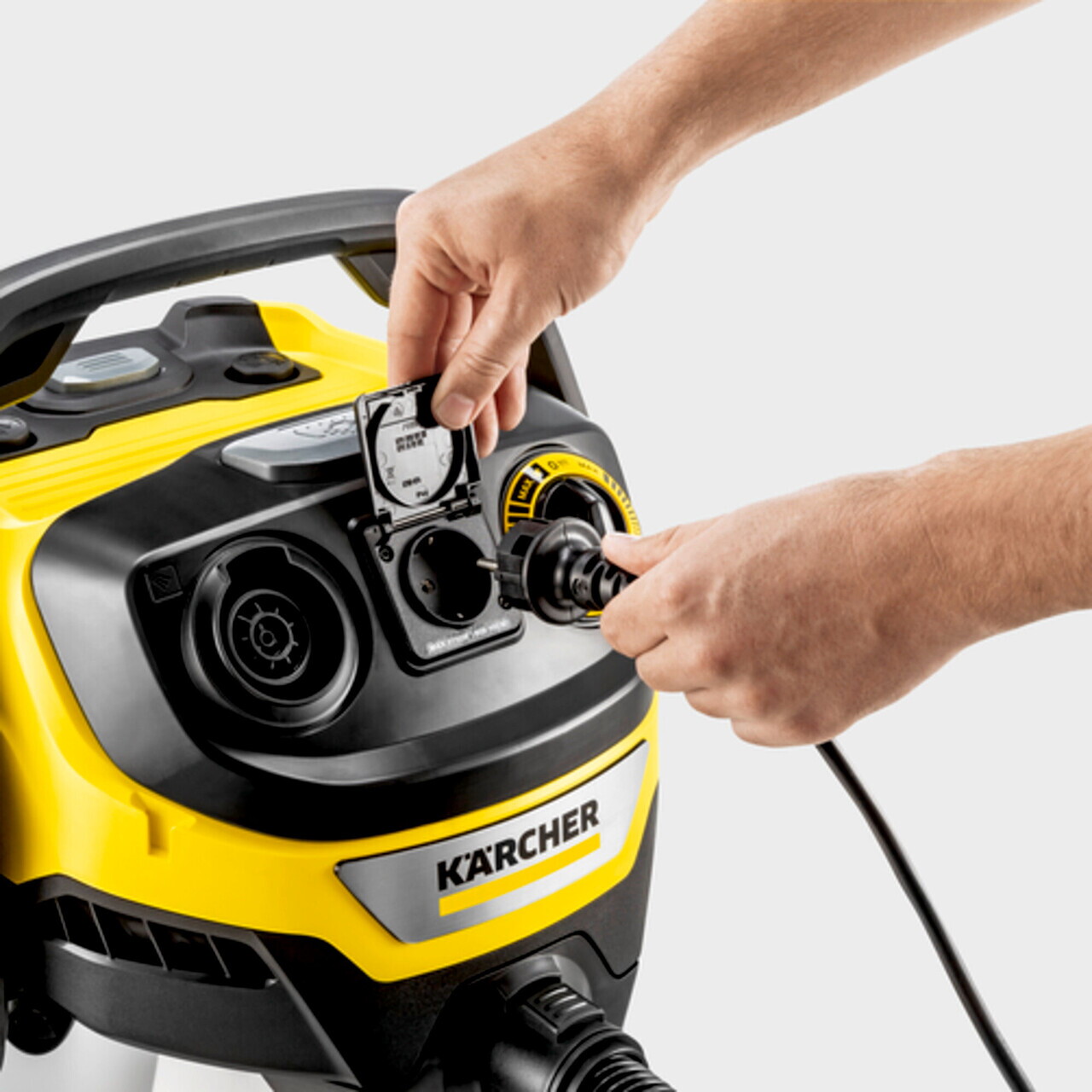 Aspirator umed-uscat WD 5 P S V-25/5/22, Karcher, galben — imaginea 4