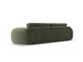 Canapea extensibila 3 locuri, Tonale, Cosmopolitan Design, 262x105x88 cm, tesatura chenille, verde
