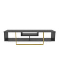 Comoda TV, Retricy, Asal 150, 150x35.2x40 cm, PAL, Negru