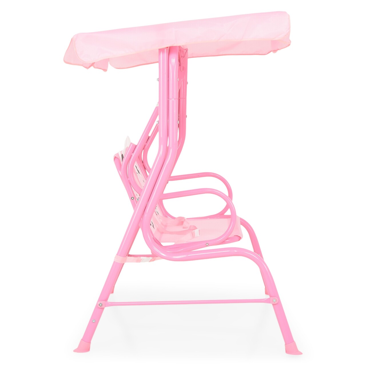 Leagan pentru copii, Cow, 115 x 75 x 110 cm, roz - imagine 8