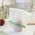 Set 6 pungi ziplock reutilizabile InnovaGoods Bags Zags, 25/20/15.5 cm