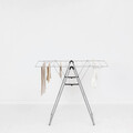 Uscator de rufe, Brabantia, Hangon Metallic, 15 m capacitate de uscare, otel, gri metalizat
