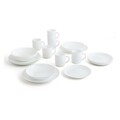 Serviciu de masa 24 piese, Luminarc, Zelie, sticla, alb