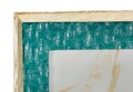 Rama foto Grent, Mauro Ferretti, 20x25 cm, polirasina/sticla, verde/auriu