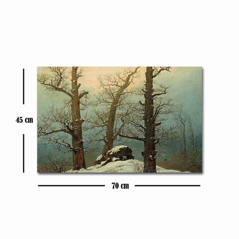 Tablou decorativ, FAMOUSART-072, Canvas, Dimensiune: 45 x 70 cm, Multicolor